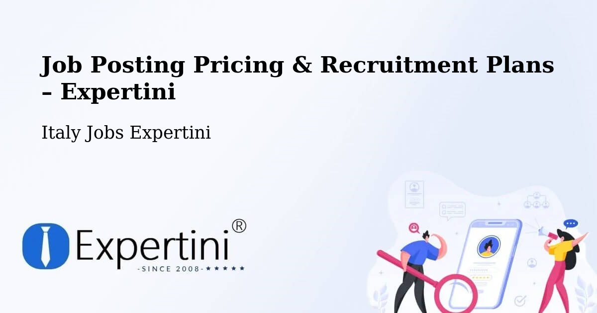 Job Posting Pricing & Recruitment Plans – Bruno - Bruno, Italy Jobs Expertini